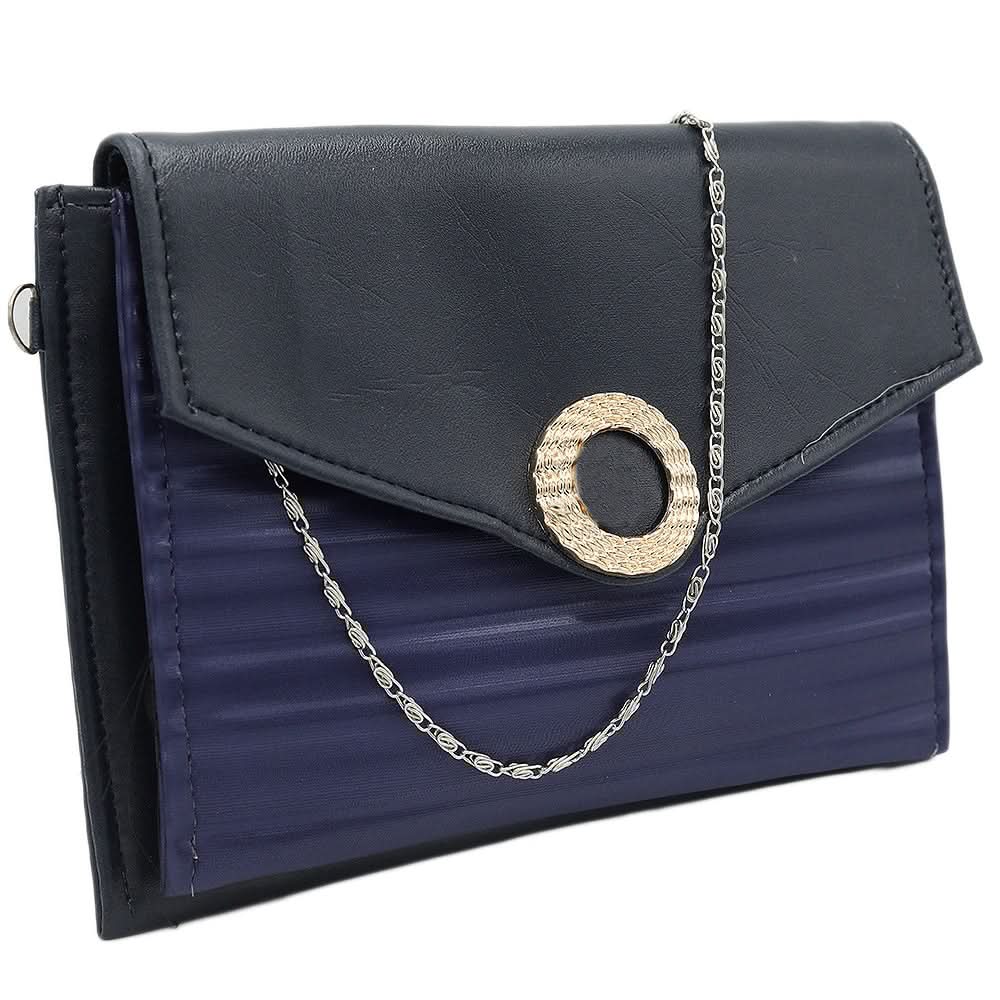 Women's Fancy Clutch K-2026 - Navy Blue, Women, Clutches, Chase Value, Chase Value