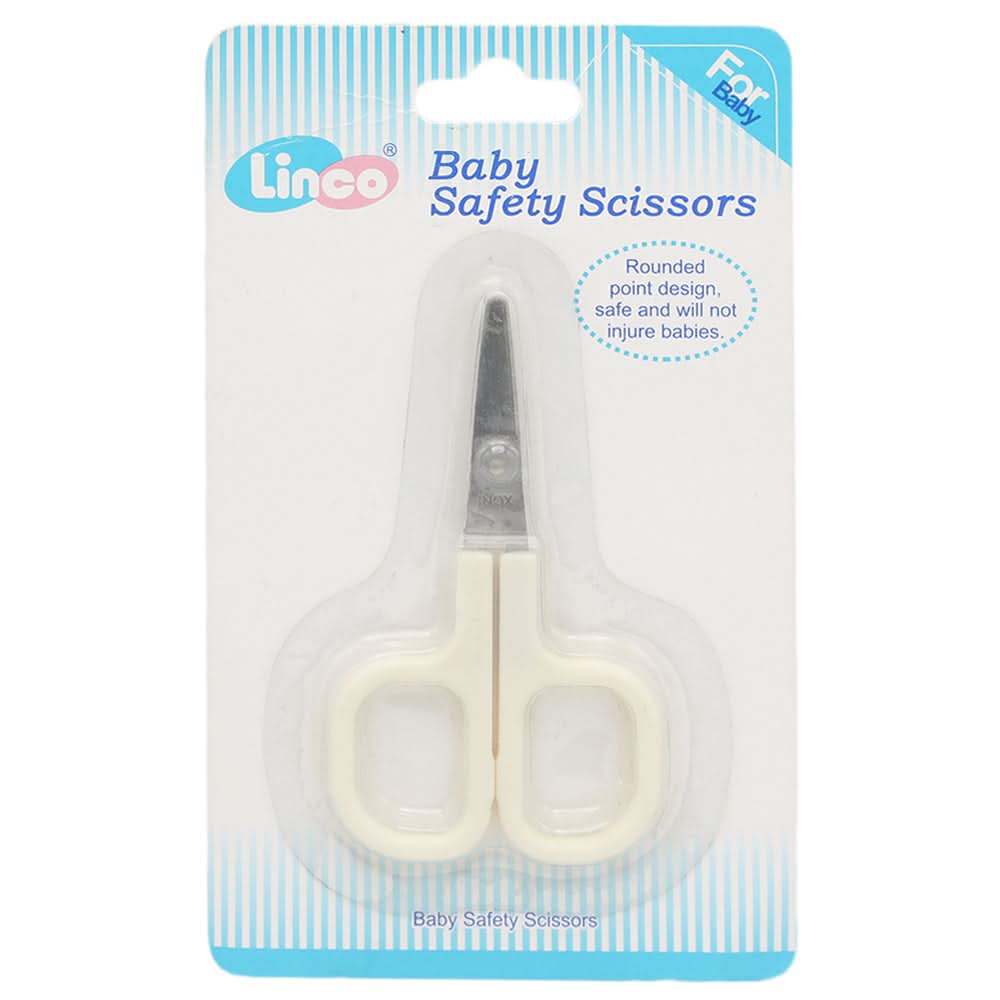 Safety Scissors 5090-Off-White, Beauty & Personal Care, Beauty Tools, Chase Value, Chase Value