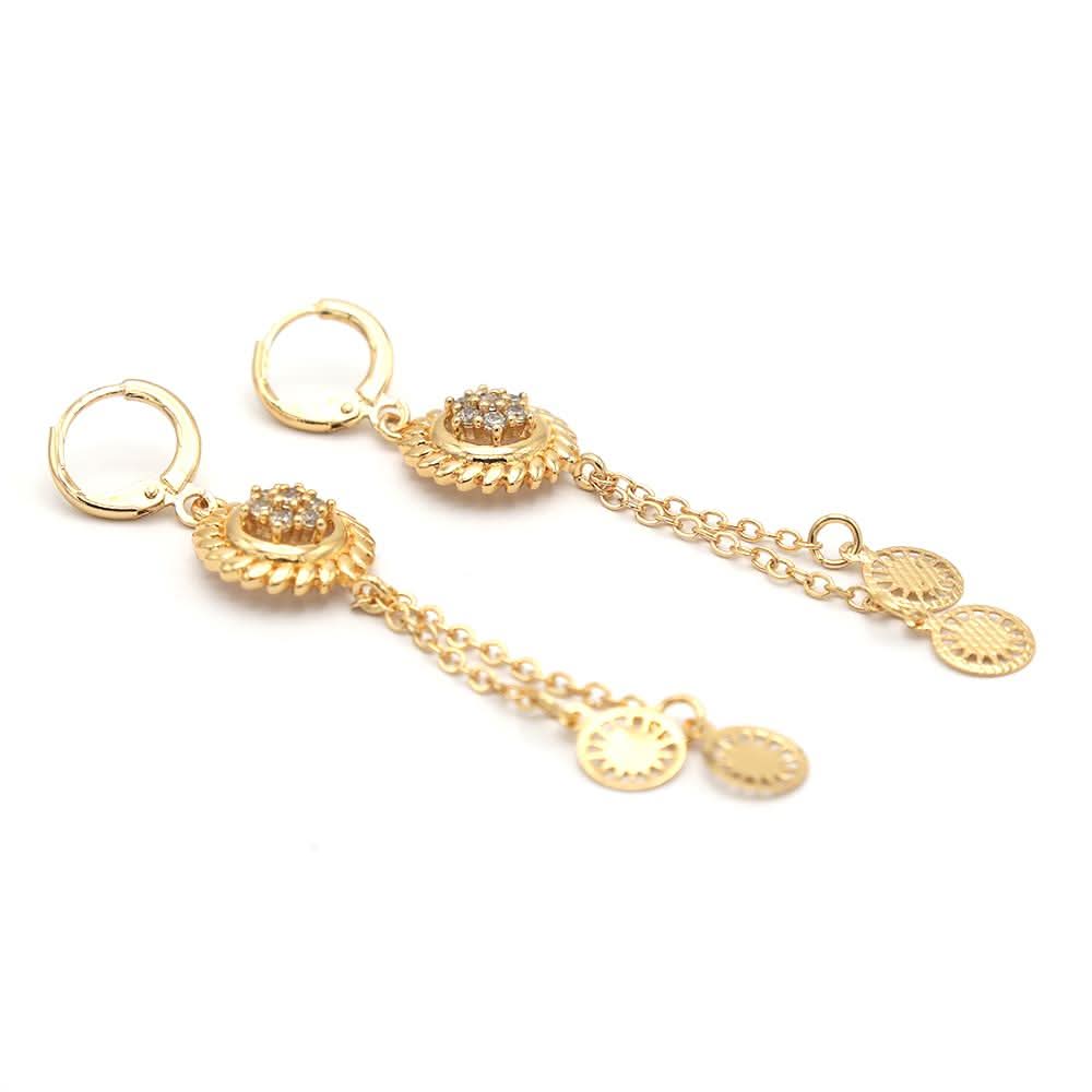 Women's Earings - Golden, Women, Earrings & Tops, Chase Value, Chase Value
