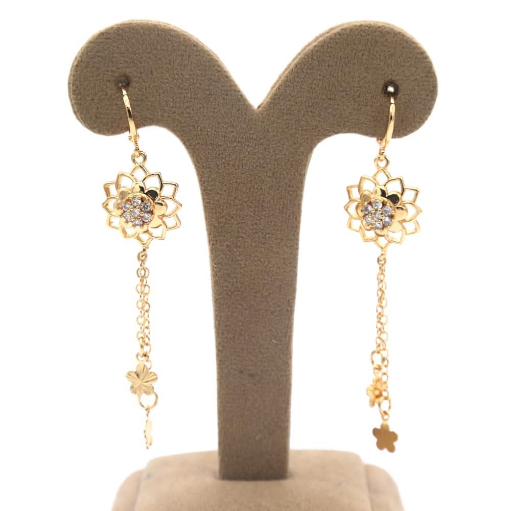 Women's Earings - Golden, Women, Earrings & Tops, Chase Value, Chase Value