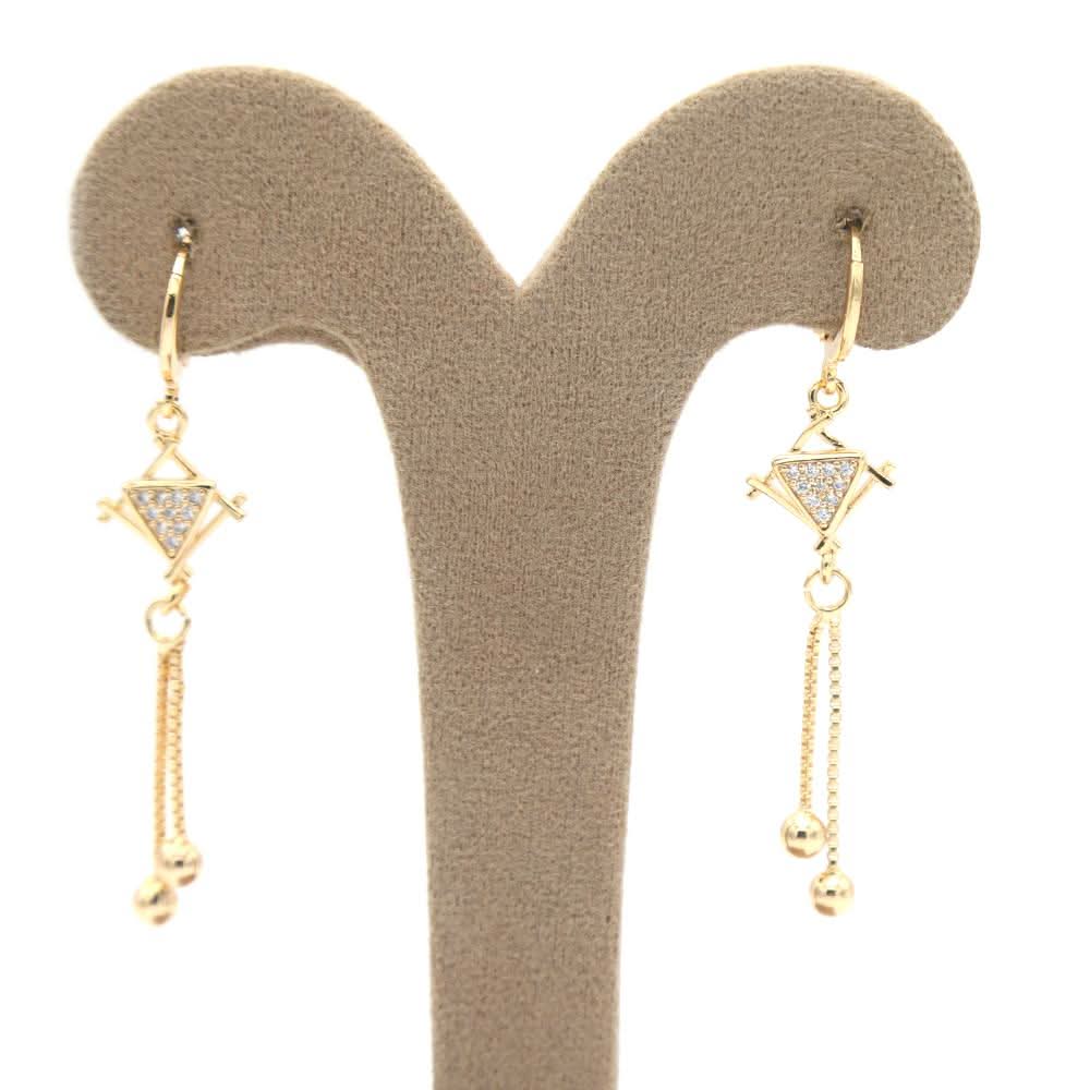 Women's Earings - Golden, Women, Earrings & Tops, Chase Value, Chase Value