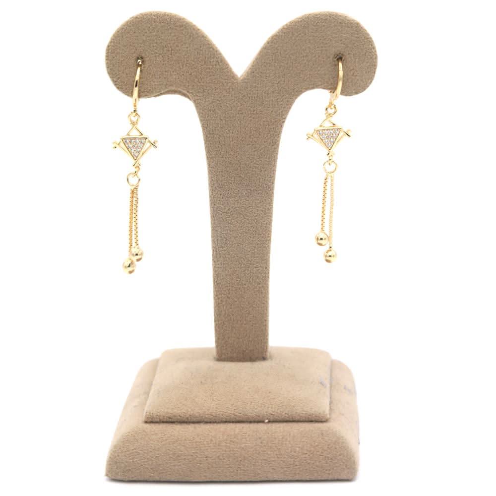 Women's Earings - Golden, Women, Earrings & Tops, Chase Value, Chase Value