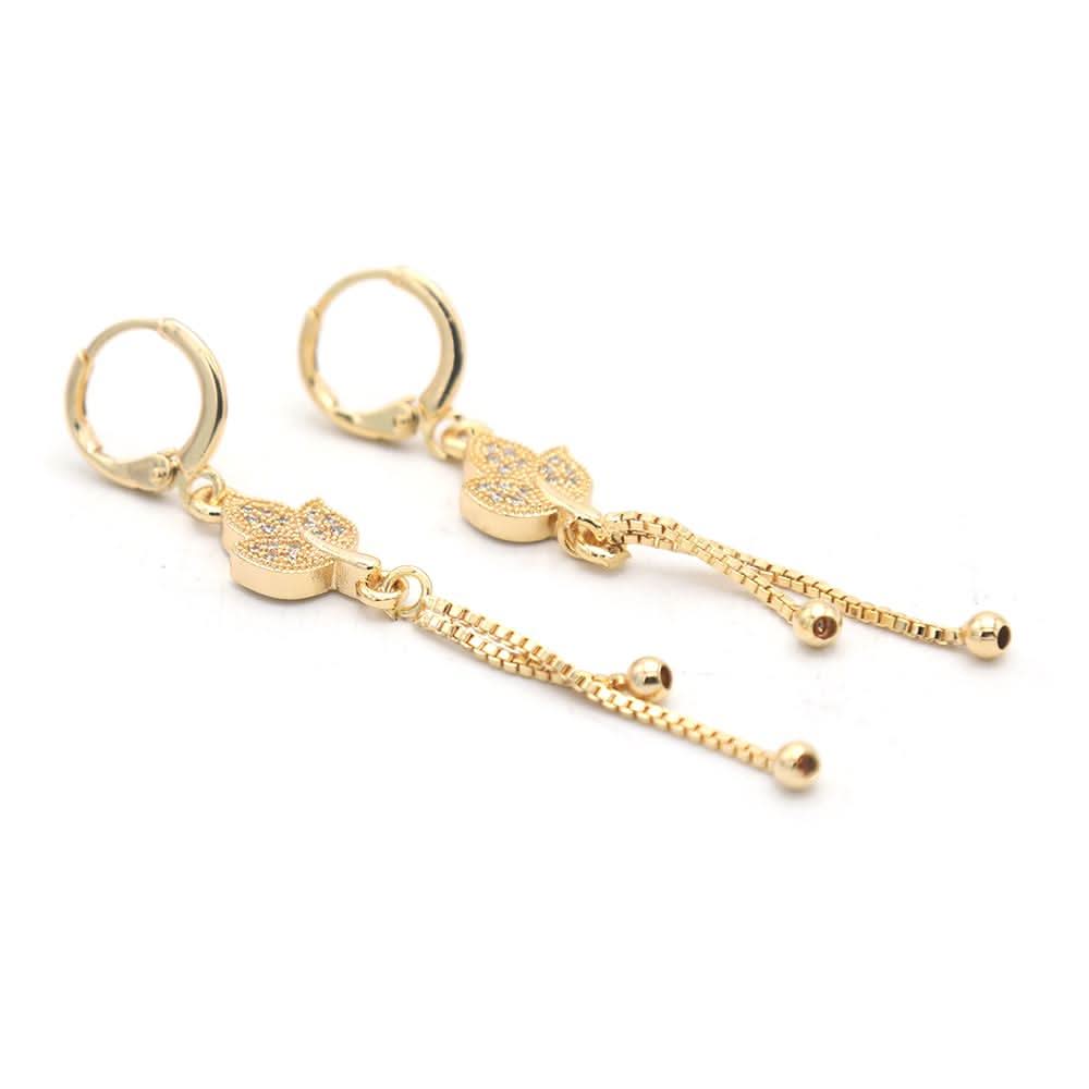 Women's Earings - Golden, Women, Earrings & Tops, Chase Value, Chase Value