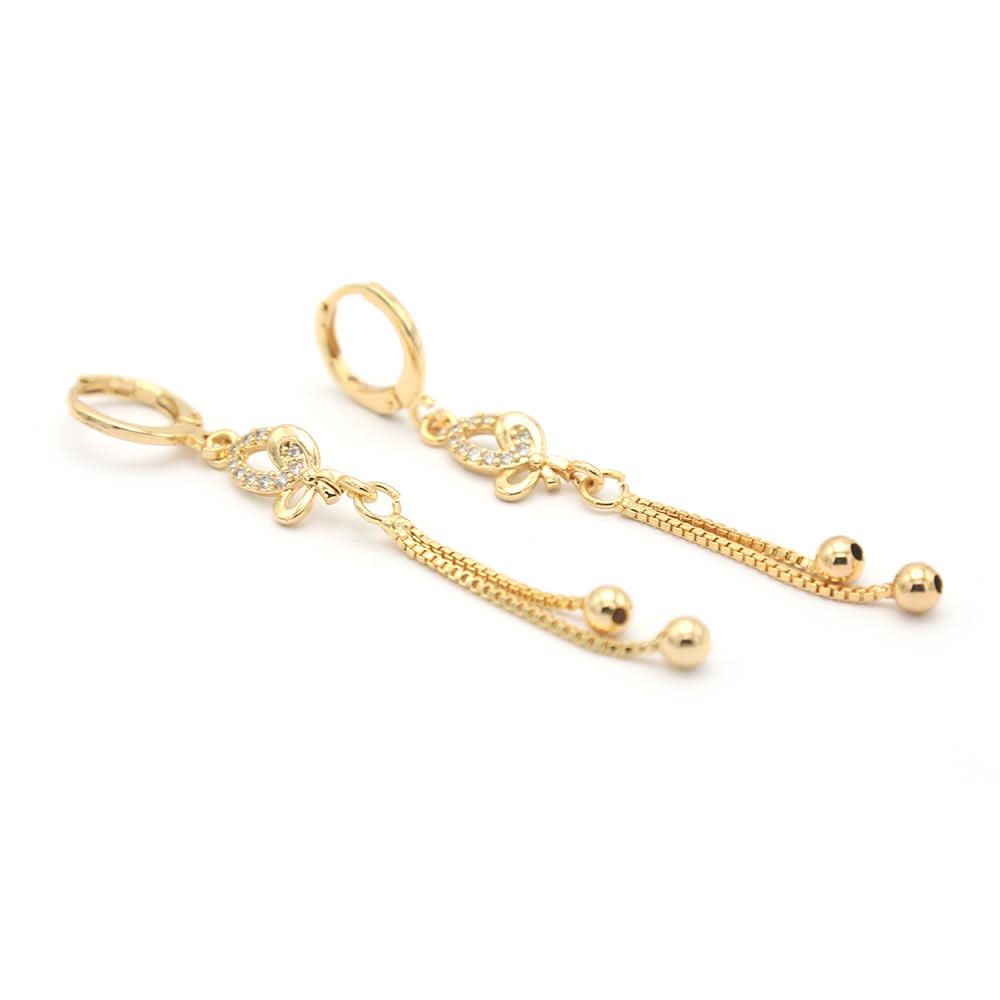 Women's Earings - Golden, Women, Earrings & Tops, Chase Value, Chase Value