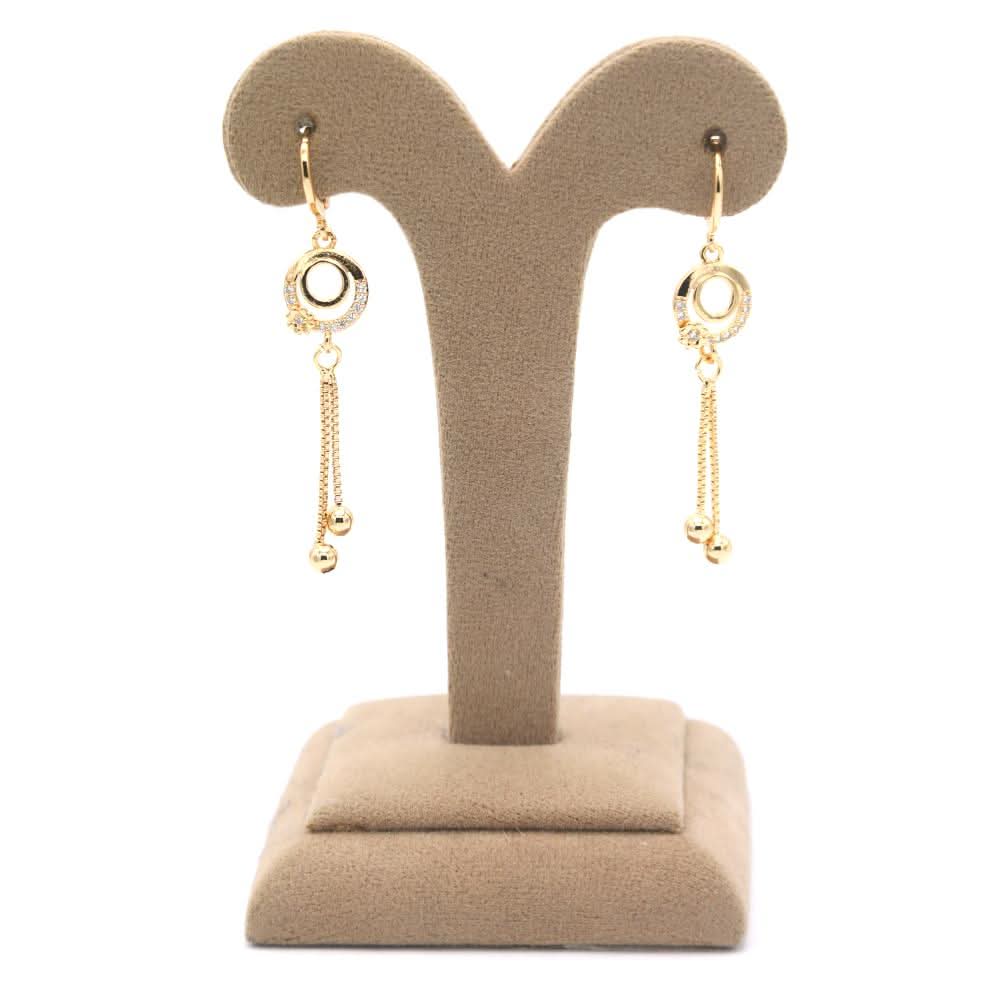 Women's Earings - Golden, Women, Earrings & Tops, Chase Value, Chase Value