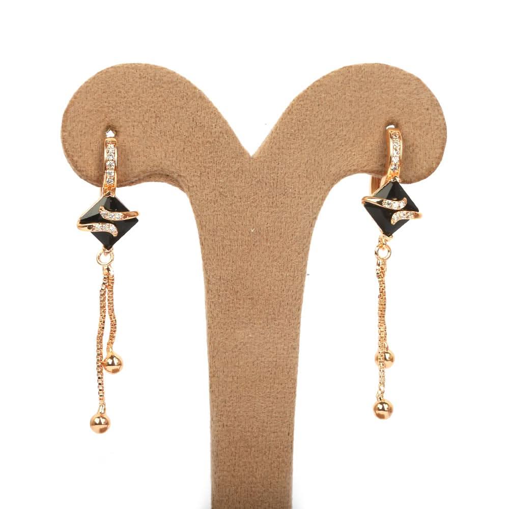 Women's Earring - Black, Women, Earrings & Tops, Chase Value, Chase Value