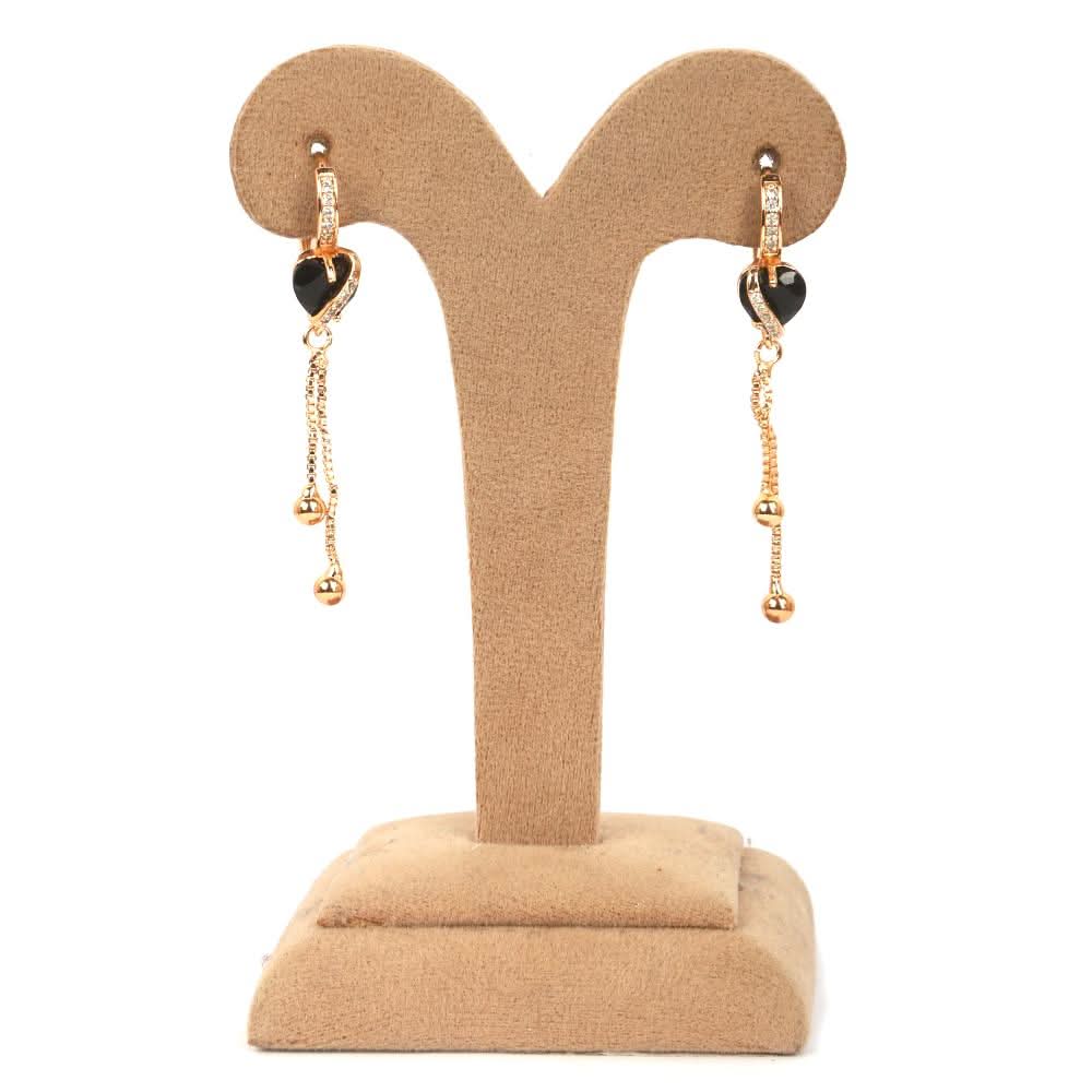Women's Earring - Black, Women, Earrings & Tops, Chase Value, Chase Value
