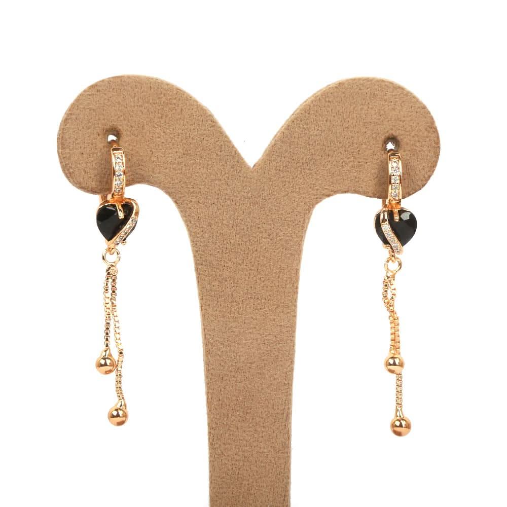 Women's Earring - Black, Women, Earrings & Tops, Chase Value, Chase Value
