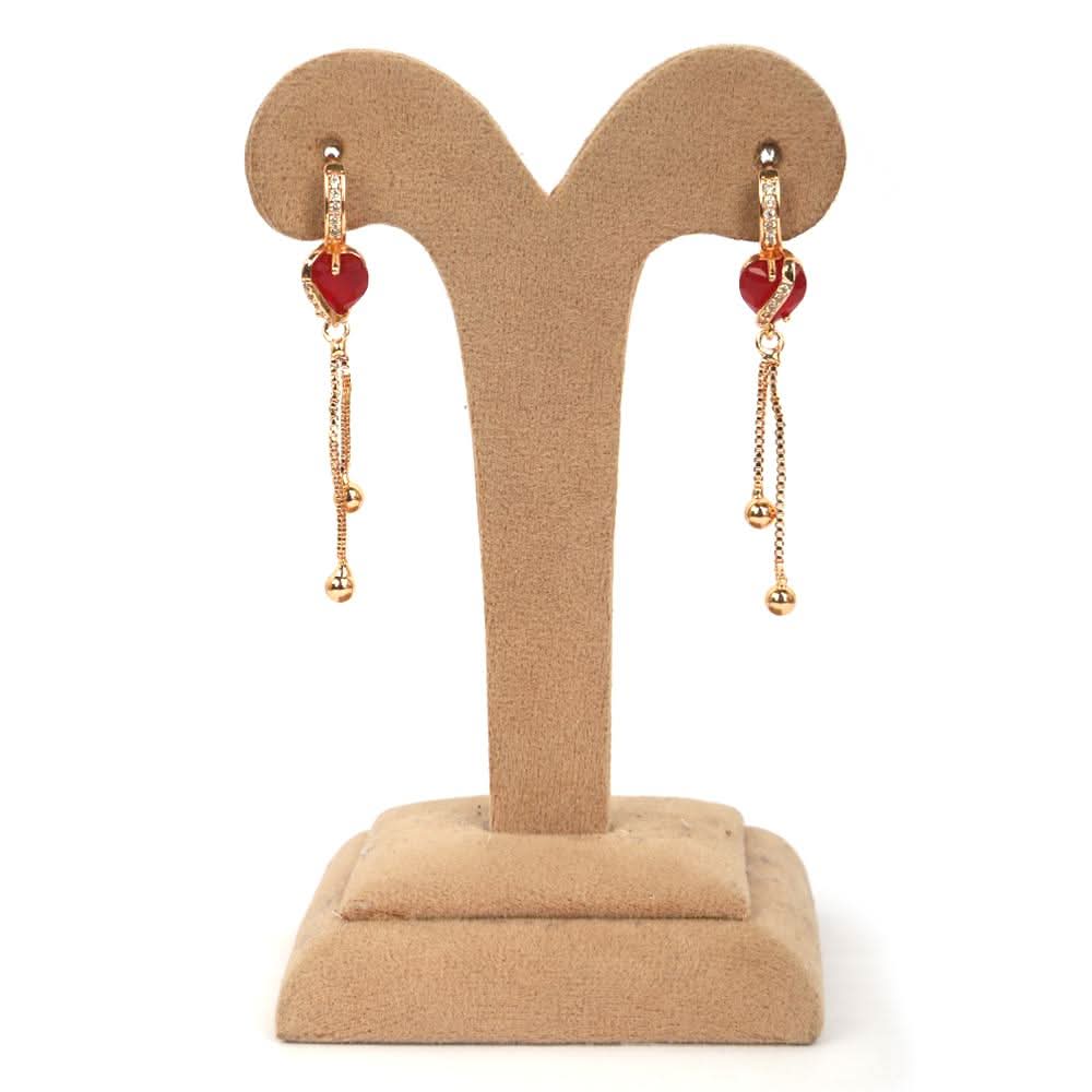 Women's Earring - Maroon, Women, Earrings & Tops, Chase Value, Chase Value