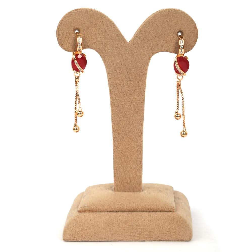 Women's Earring - Maroon, Women, Earrings & Tops, Chase Value, Chase Value
