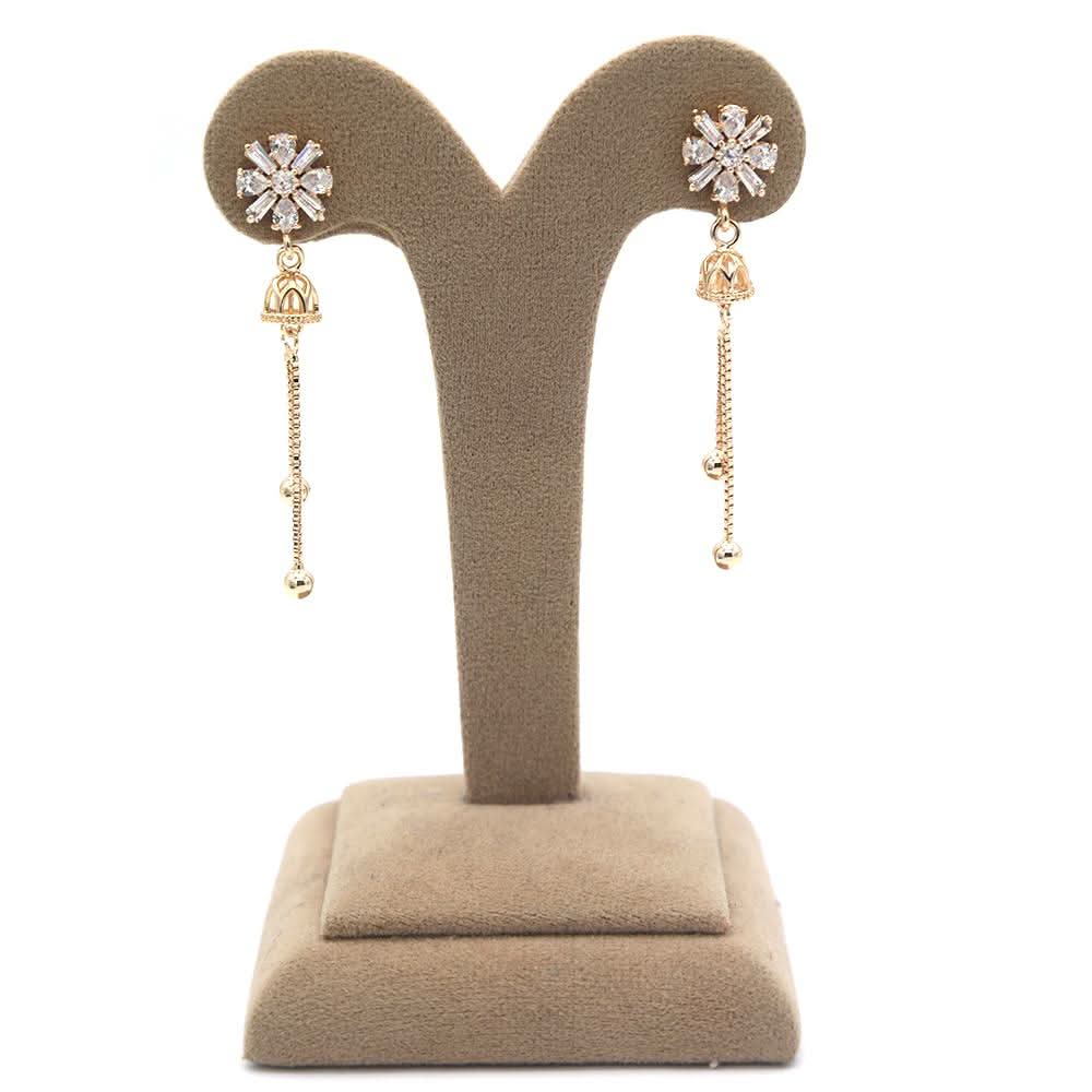Women's Earings - Golden, Women, Earrings & Tops, Chase Value, Chase Value