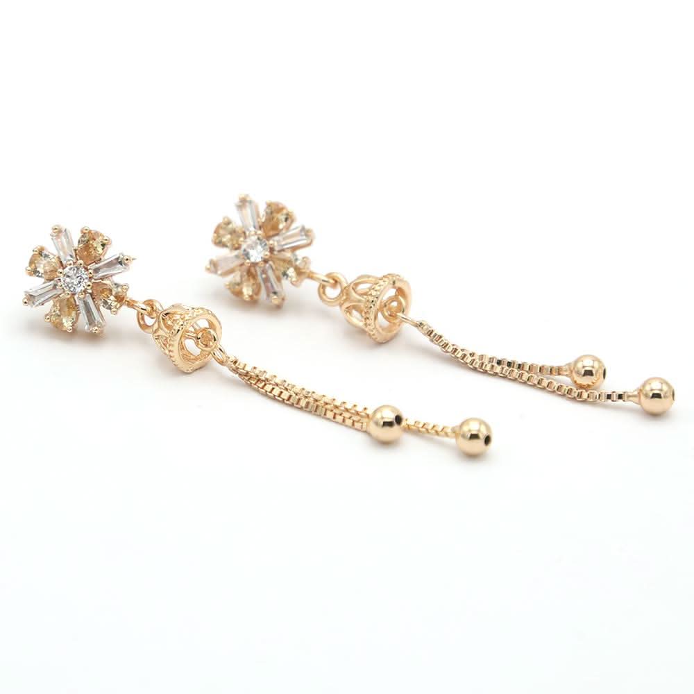 Women's Earings - Golden Copper, Women, Earrings & Tops, Chase Value, Chase Value