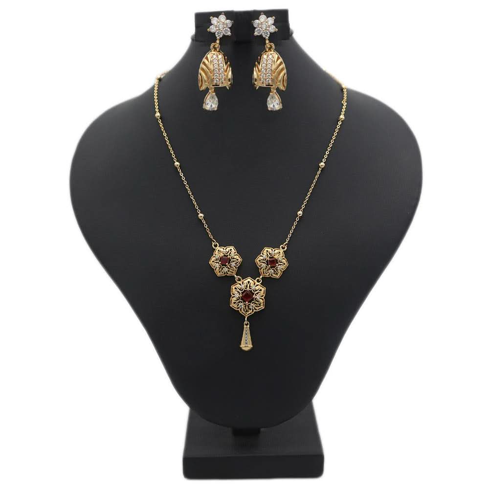 Women's Pendant - Golden Maroon, Women, Chains & Lockets, Chase Value, Chase Value