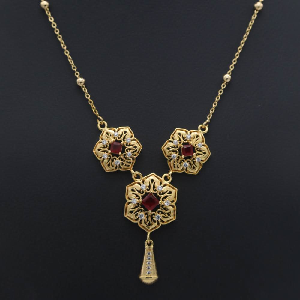 Women's Pendant - Golden Maroon, Women, Chains & Lockets, Chase Value, Chase Value