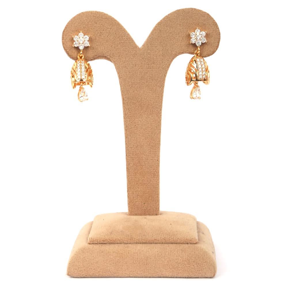 Women's Earring Jhumki - Golden, Women, Earrings & Tops, Chase Value, Chase Value