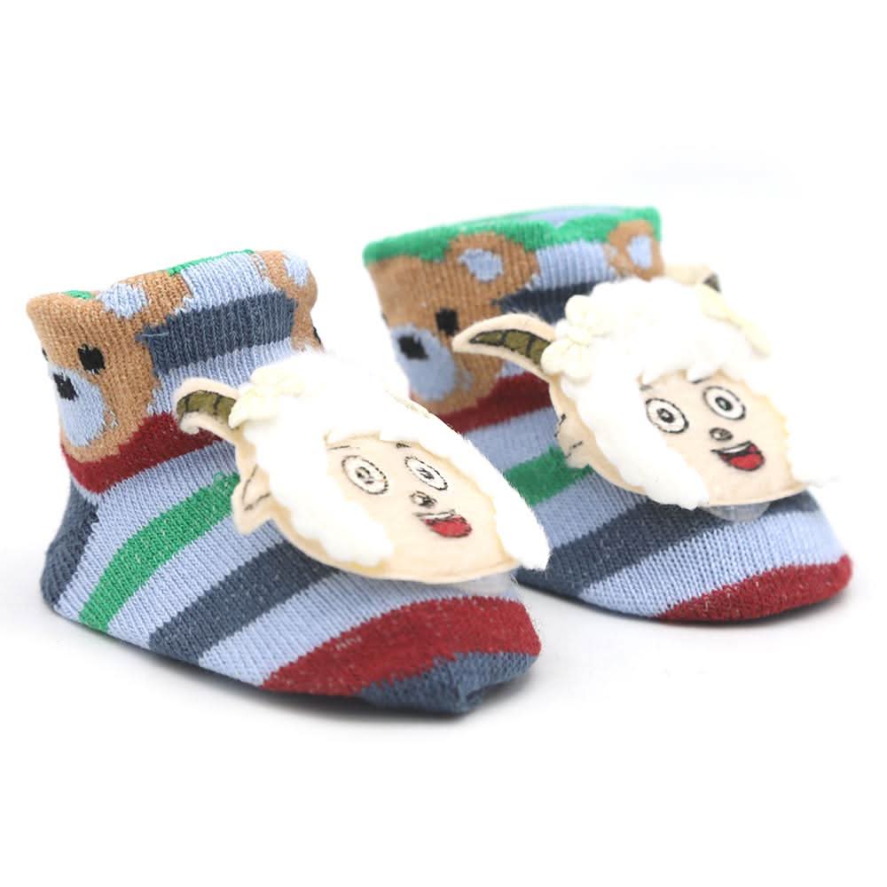 Booties Cards - Blue, Kids, NB Shoes And Socks, Chase Value, Chase Value