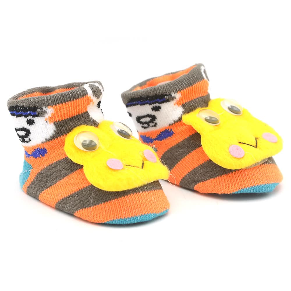 Newborn Booties Cards - Multi, Kids, NB Shoes And Socks, Chase Value, Chase Value