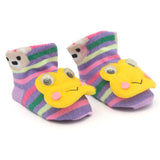 Newborn Booties Cards - Purple, Kids, NB Shoes And Socks, Chase Value, Chase Value