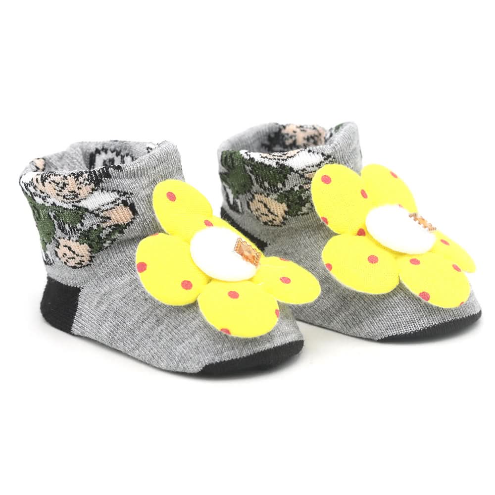 Cartier's Booties Nets - Grey, Kids, NB Shoes And Socks, Chase Value, Chase Value