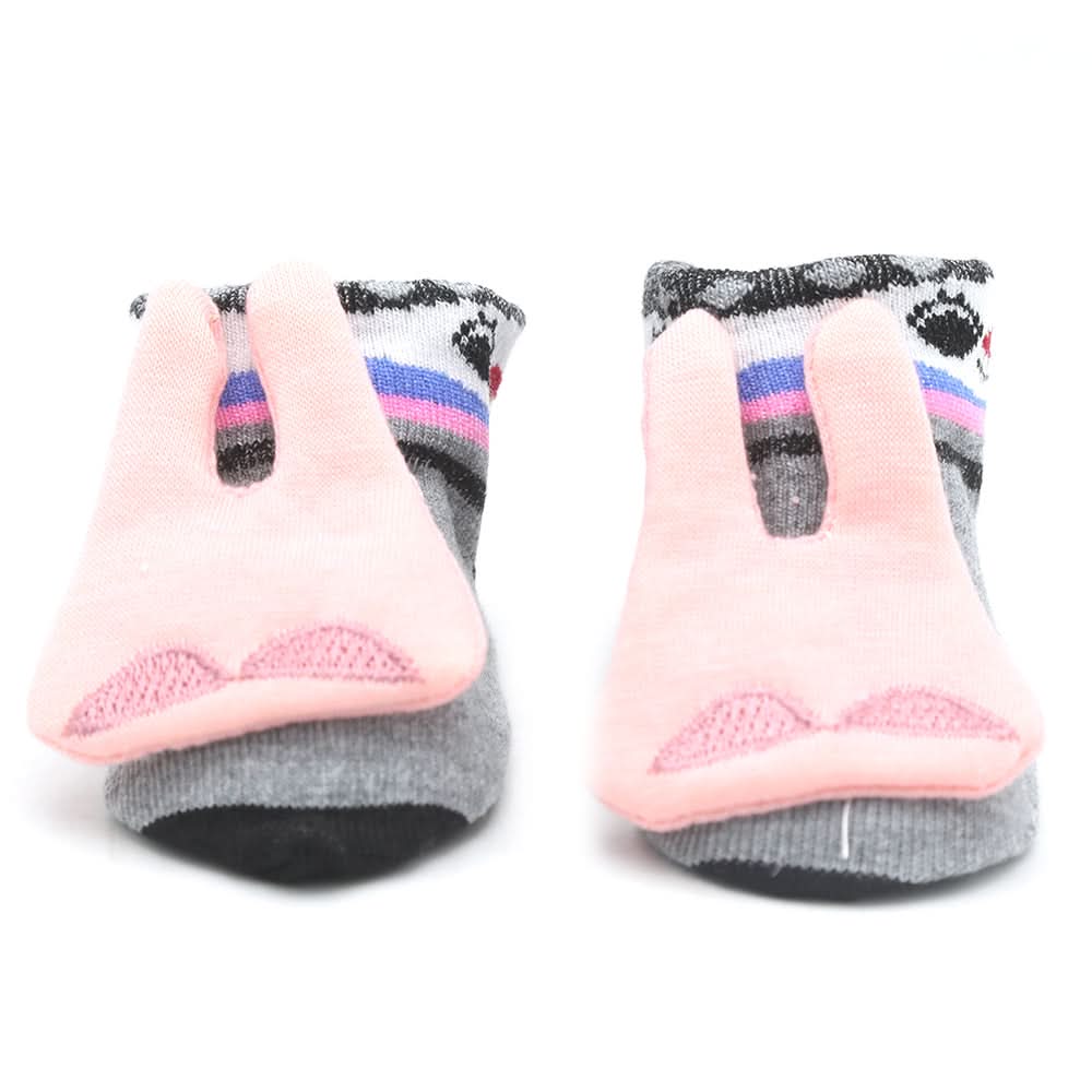 Cartier's Booties Nets - Dark Grey, Kids, NB Shoes And Socks, Chase Value, Chase Value