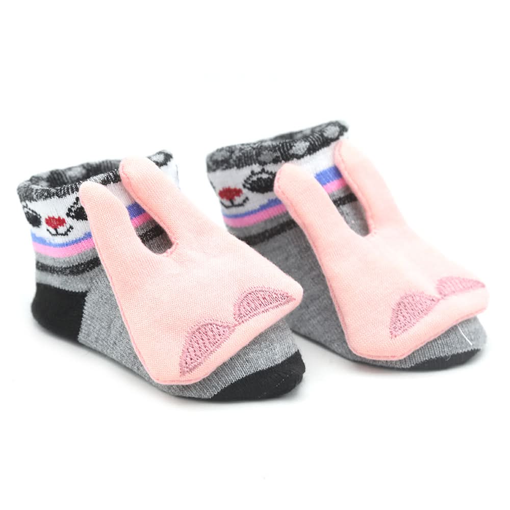 Cartier's Booties Nets - Dark Grey, Kids, NB Shoes And Socks, Chase Value, Chase Value