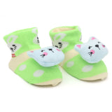 Baby Socks Booties - Sea Green, Kids, NB Shoes And Socks, Chase Value, Chase Value