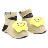 Baby Socks Booties - Light Brown, Kids, NB Shoes And Socks, Chase Value, Chase Value