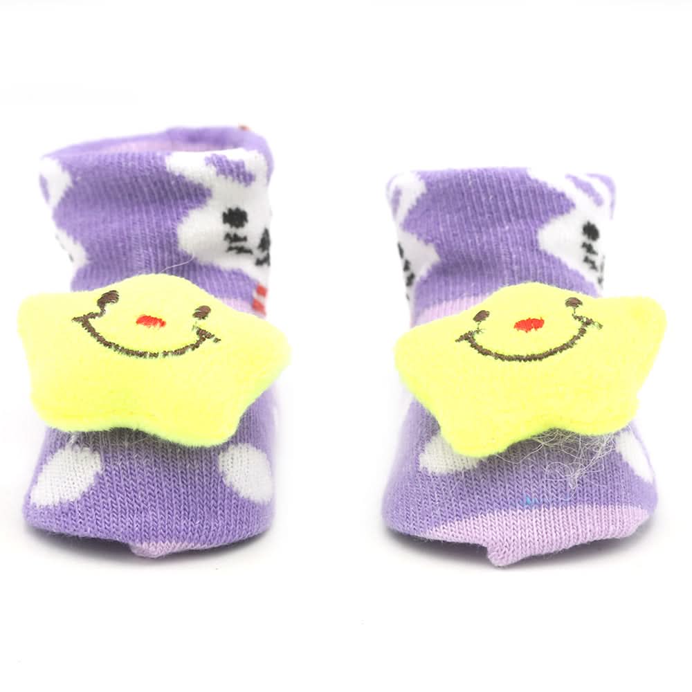 Baby Socks Booties - Purple, Kids, NB Shoes And Socks, Chase Value, Chase Value