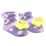Baby Socks Booties - Purple, Kids, NB Shoes And Socks, Chase Value, Chase Value