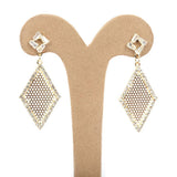 Women's Long Earring - Golden, Women, Earrings & Tops, Chase Value, Chase Value