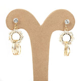 Women's Long Earring - Golden, Women, Earrings & Tops, Chase Value, Chase Value