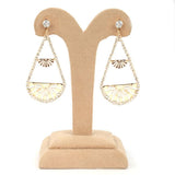 Women's Long Earring - Golden, Women, Earrings & Tops, Chase Value, Chase Value