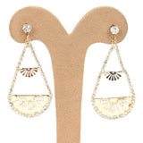 Women's Long Earring - Golden, Women, Earrings & Tops, Chase Value, Chase Value