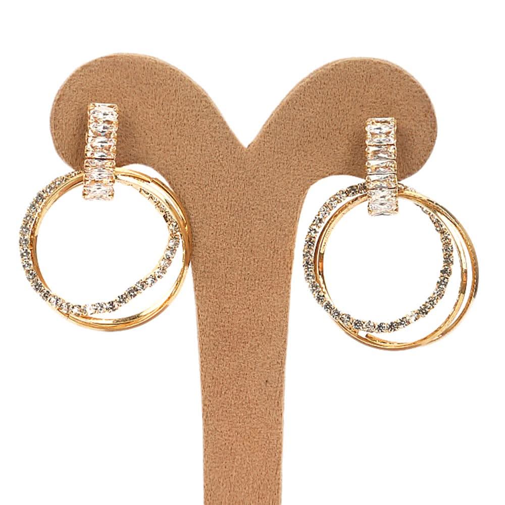 Women's Long Earing - Golden, Women, Earrings & Tops, Chase Value, Chase Value