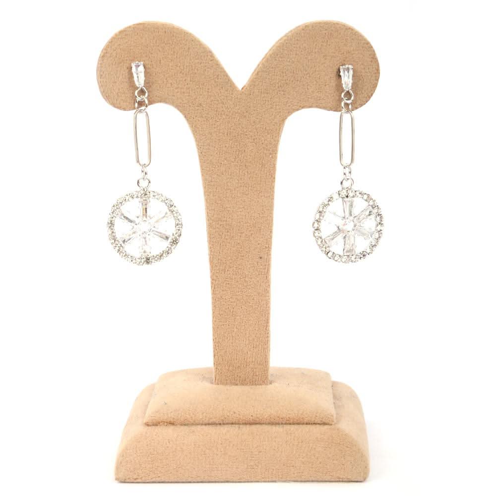 Women's Long Earring - Silver, Women, Earrings & Tops, Chase Value, Chase Value