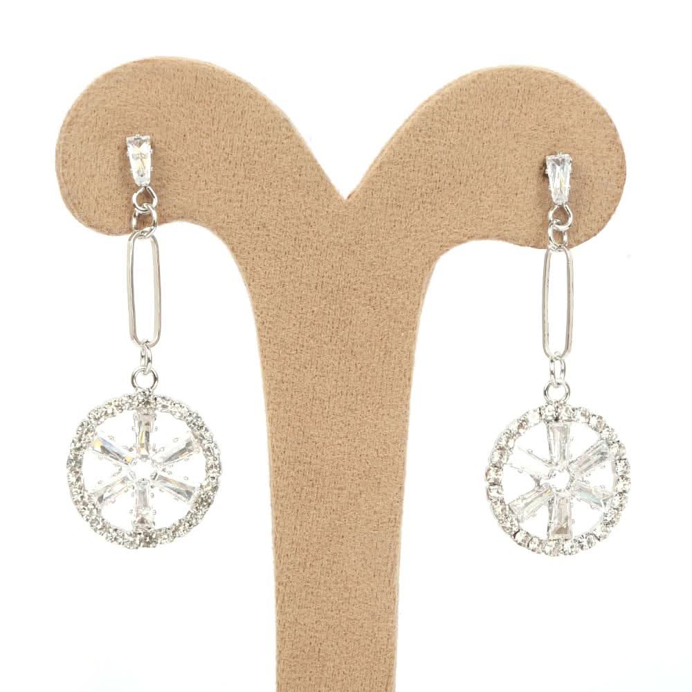 Women's Long Earring - Silver, Women, Earrings & Tops, Chase Value, Chase Value
