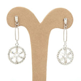 Women's Long Earring - Silver, Women, Earrings & Tops, Chase Value, Chase Value