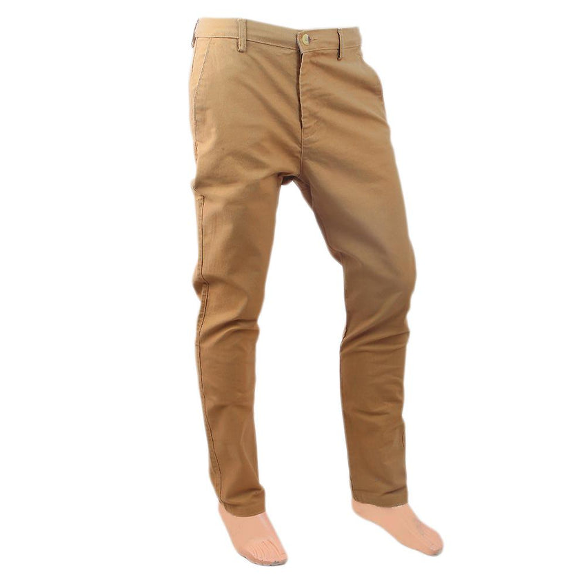 Men's Dobby Chino Pant - Camel, Men, Casual Pants And Jeans, Chase Value, Chase Value