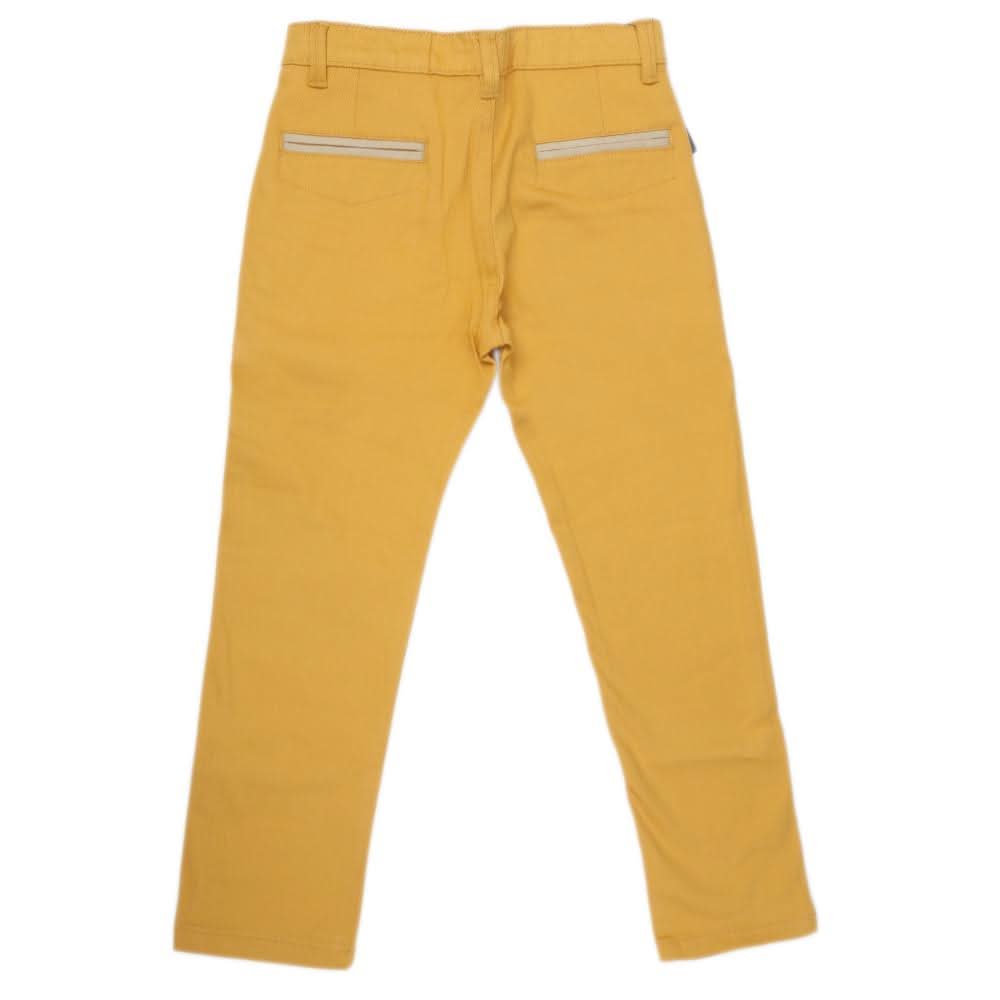 Boys Cotton Pant  CC8 - Yellow, Kids, Boys Pants, Chase Value, Chase Value