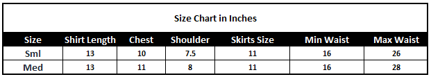 Girls Skirt Suits 110 SML - Orange, Kids, Girls Sets And Suits, Chase Value, Chase Value