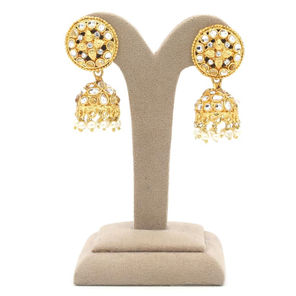 Women's Jhumki - Golden, Women, Earrings & Tops, Chase Value, Chase Value