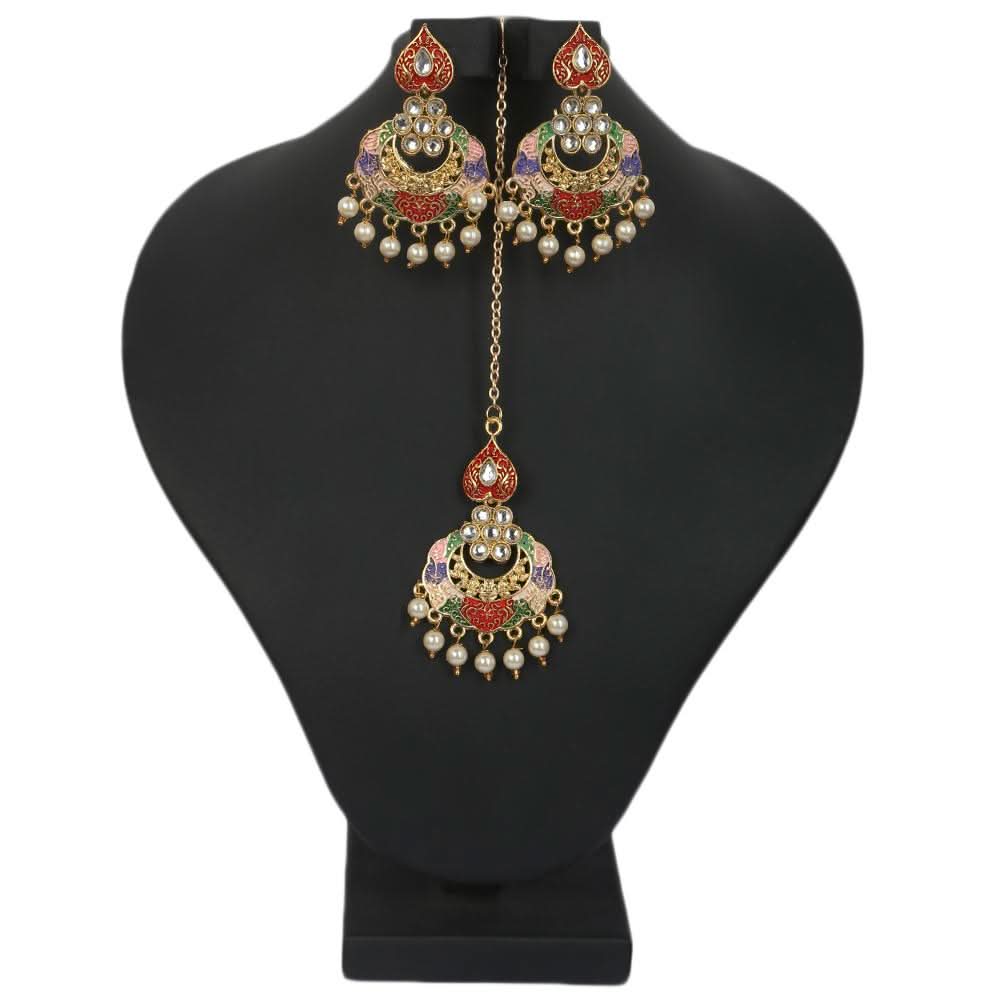 Women's Earring & Tika - Multi, Women, Earrings & Tops, Chase Value, Chase Value