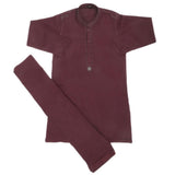 Boys Embroidered Shalwar Suit - Maroon, Kids, Boys Shalwar Kameez, Chase Value, Chase Value