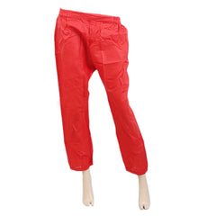 Women's Basic Trousers - Red, Women, Pants & Tights, Chase Value, Chase Value