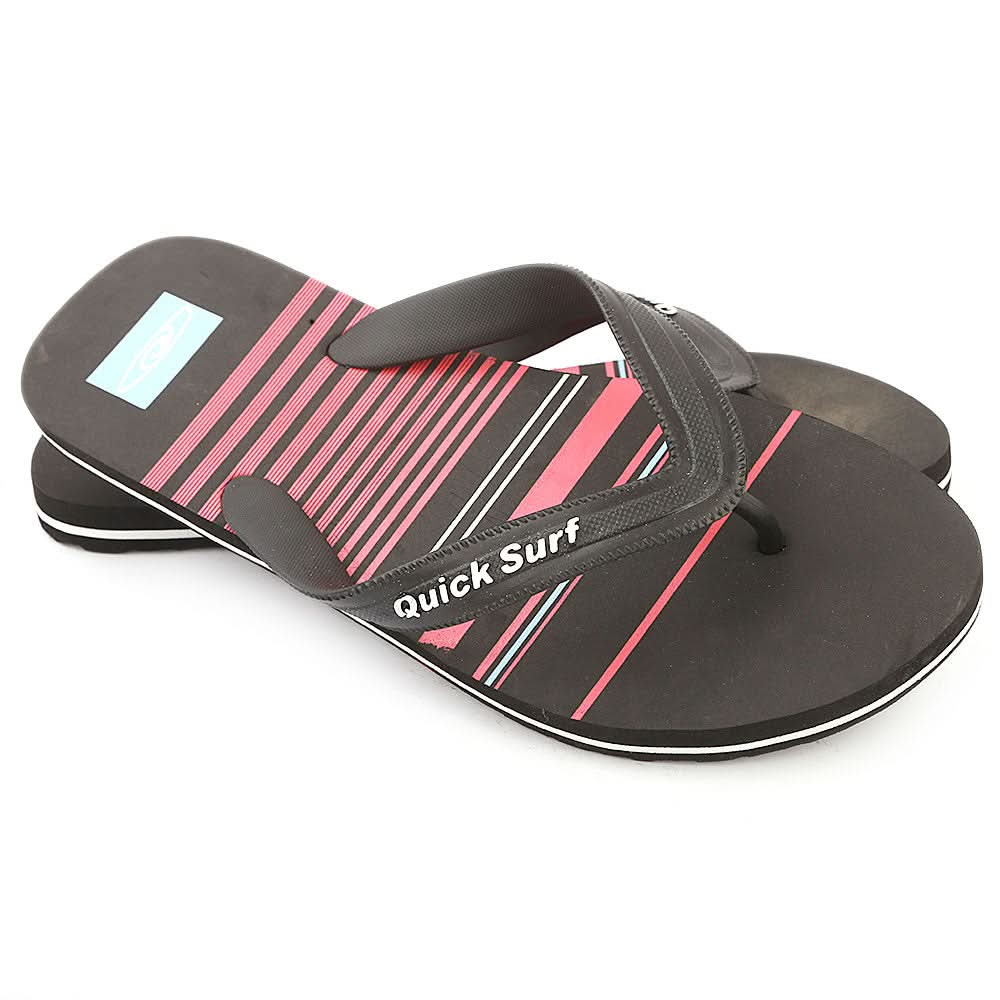 Quick Surf Men's Slippers QUI- 3202 - Black, Men, Slippers, Chase Value, Chase Value