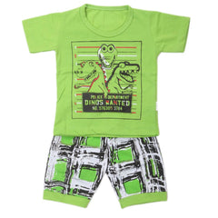 Boys Half Sleeves Suits  9106 - Green, Kids, Boys Sets And Suits, Chase Value, Chase Value