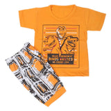 Boys Half Sleeves Suits  9106 - Orange, Kids, Boys Sets And Suits, Chase Value, Chase Value