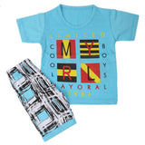 Boys Half Sleeves Suits  9108 - Blue, Kids, Boys Sets And Suits, Chase Value, Chase Value