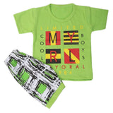 Boys Half Sleeves Suits  9108 - Green, Kids, Boys Sets And Suits, Chase Value, Chase Value