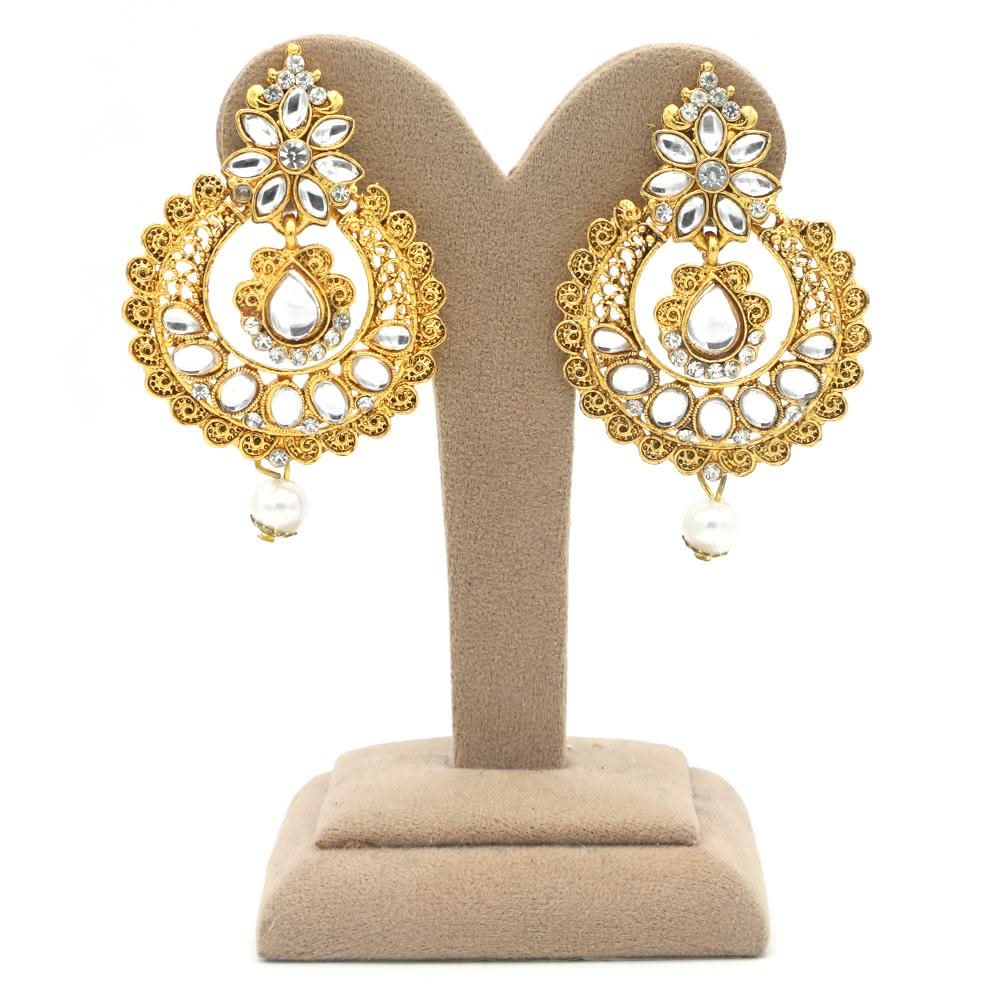Women's Earring - Golden, Women, Earrings & Tops, Chase Value, Chase Value